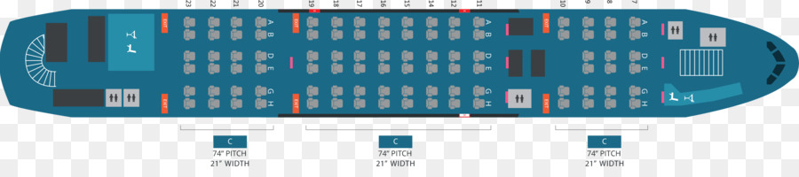 Plan De Salle De L'avion，Sièges PNG