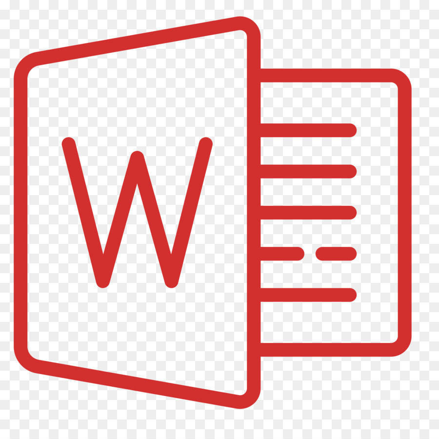 Logo Microsoft Word，Document PNG