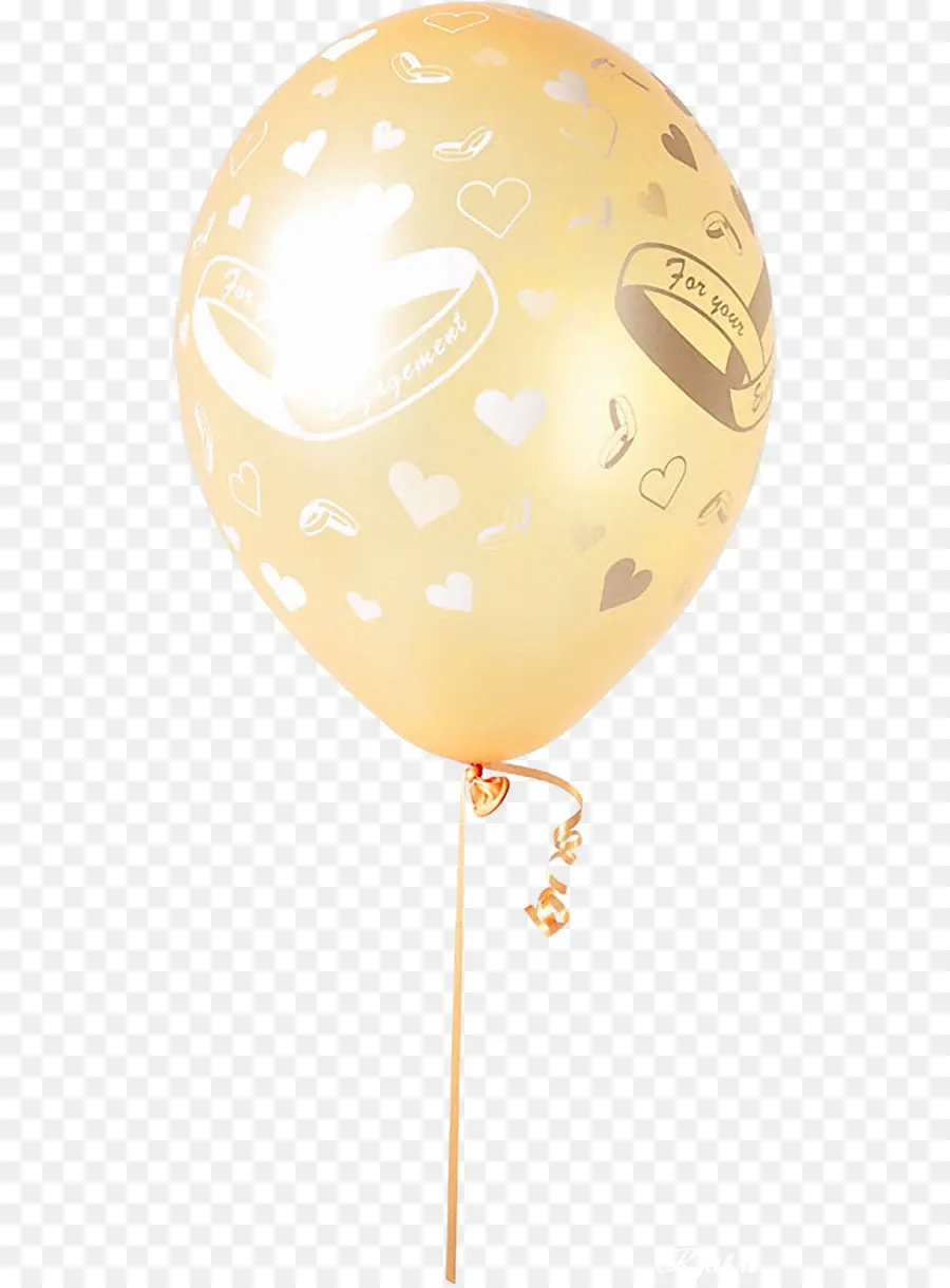 Ballon De Fiançailles，Faire La Fête PNG