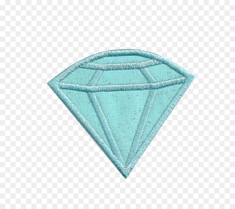 Écusson Diamant，Bleu PNG