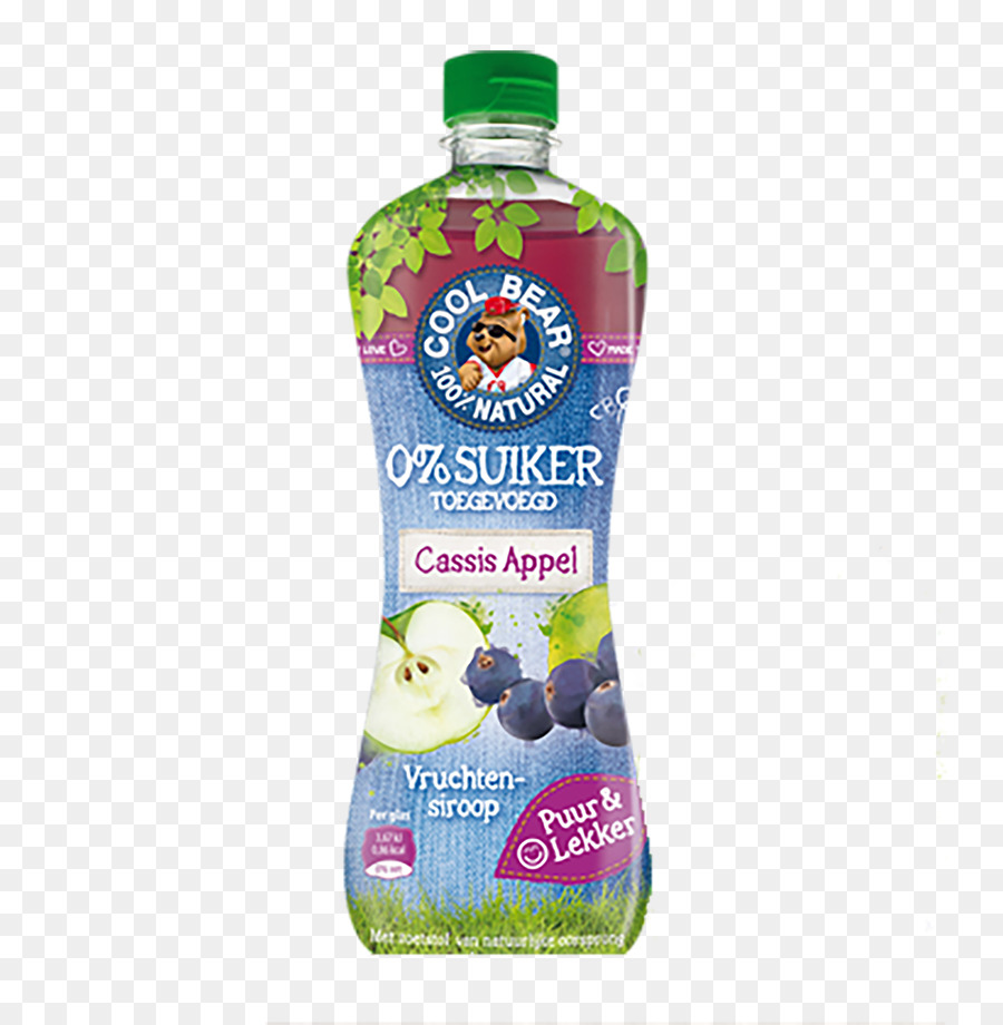 De La Limonade，Ours Cool Siroop Cassisappel PNG