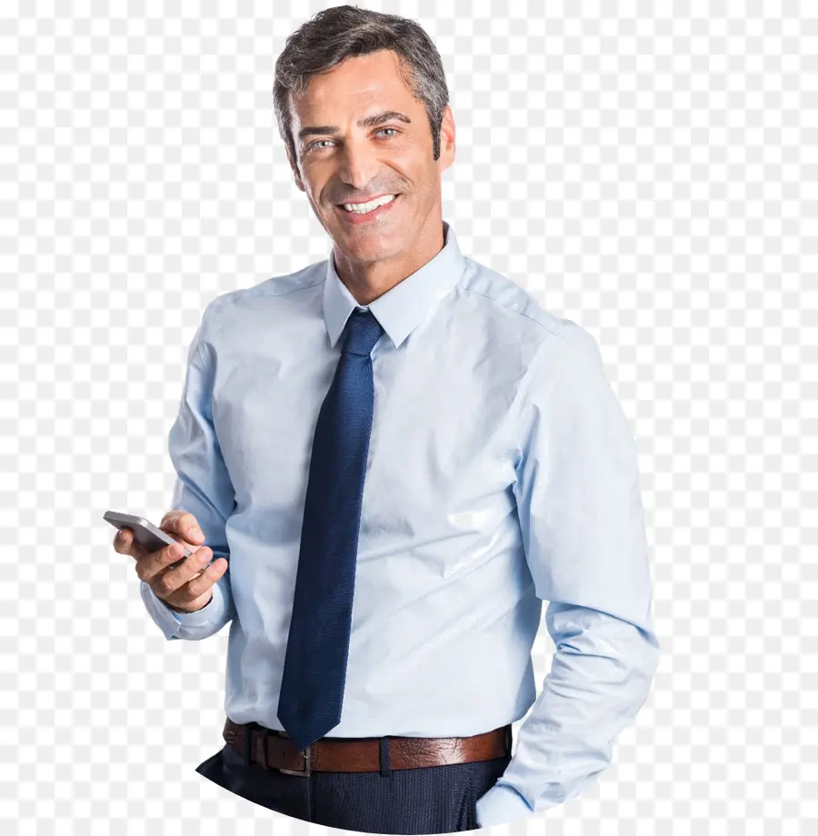 Homme Avec Téléphone，Entreprise PNG