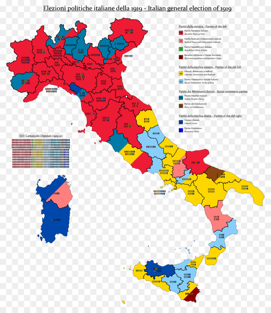 Carte Des élections Générales Italiennes，élection PNG