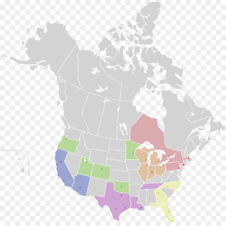 états Unis D Amérique，Canada PNG