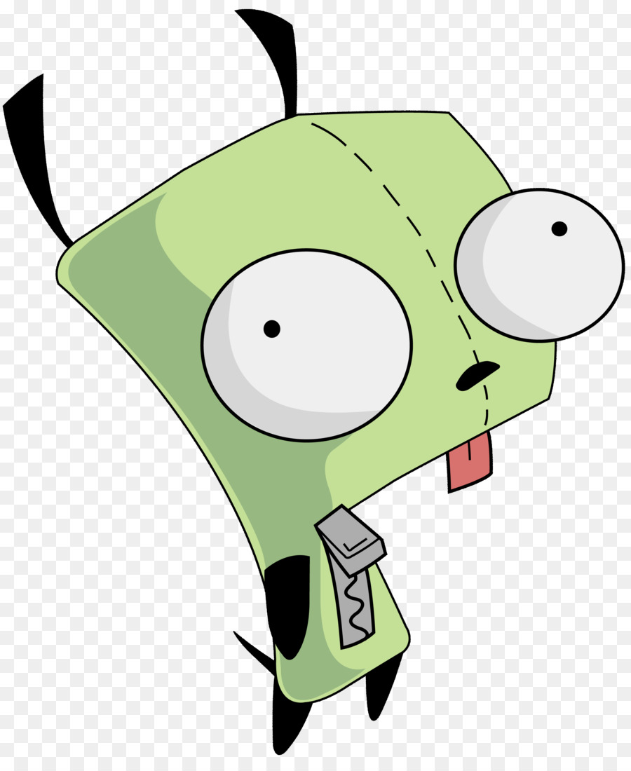 Personnage De Dessin Animé Vert，Animation PNG