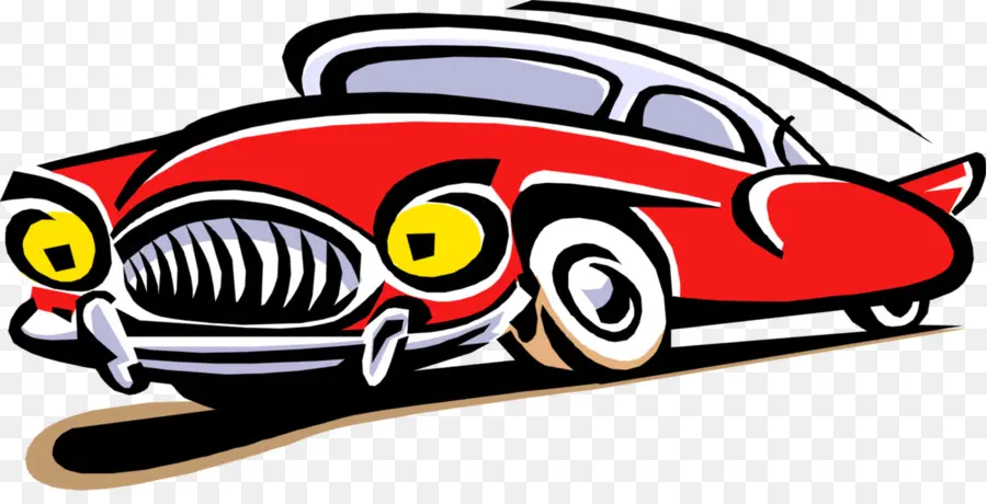 Voiture Rouge，Classique PNG