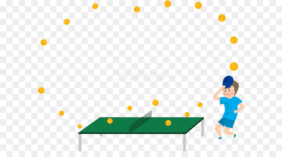 Ping Pong，Raquette PNG