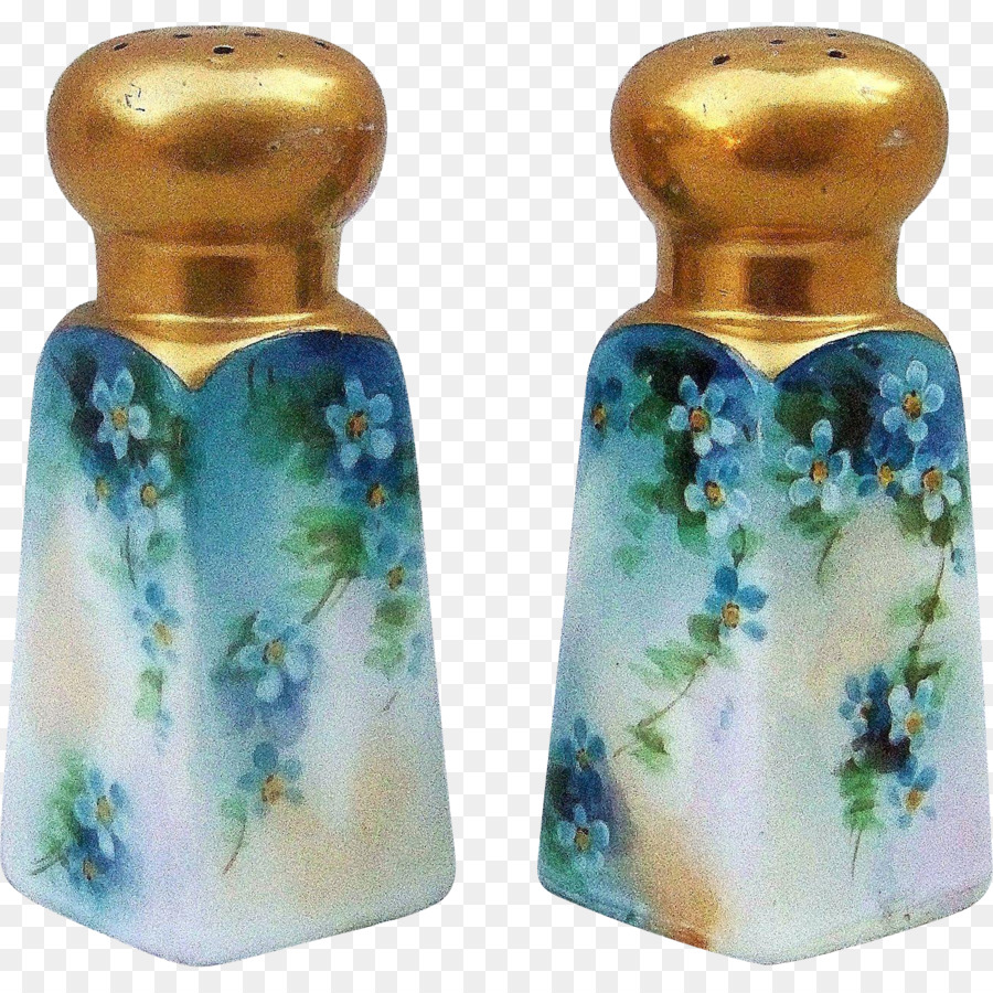 Sel Poivre Shakers，Bleu De Cobalt PNG