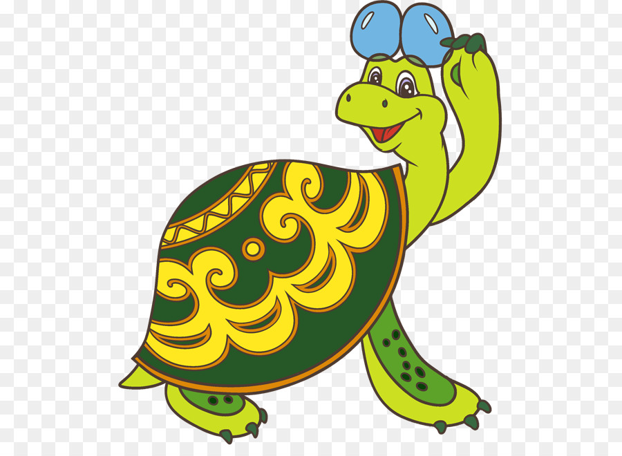 Tortue Verte，Dessin Animé PNG