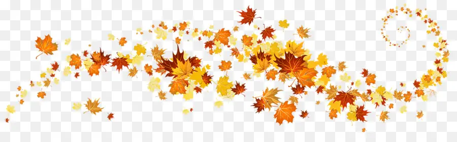 Feuilles D'automne，Automne PNG