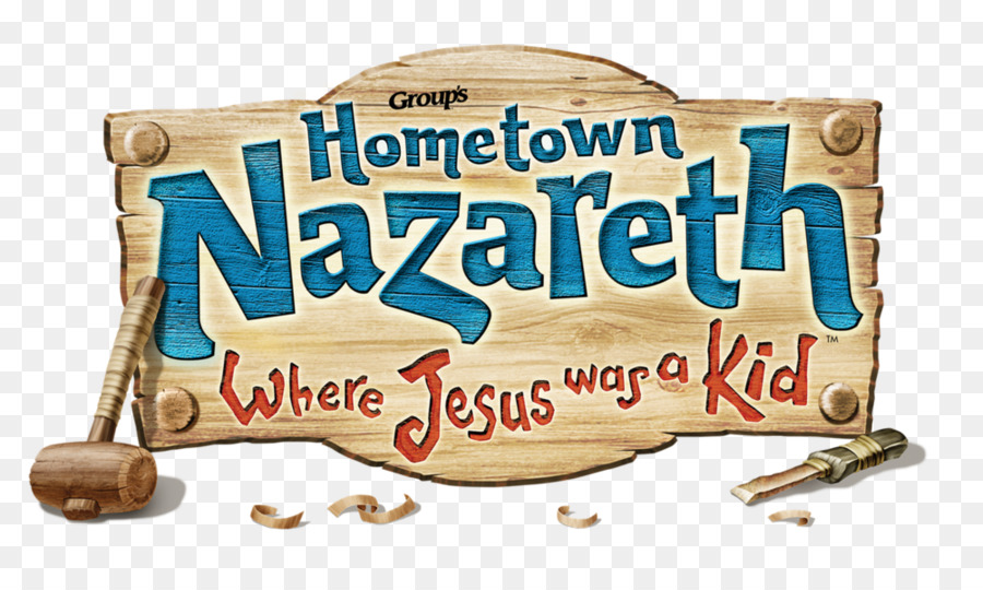 Signe De La Ville Natale De Nazareth，En Bois PNG