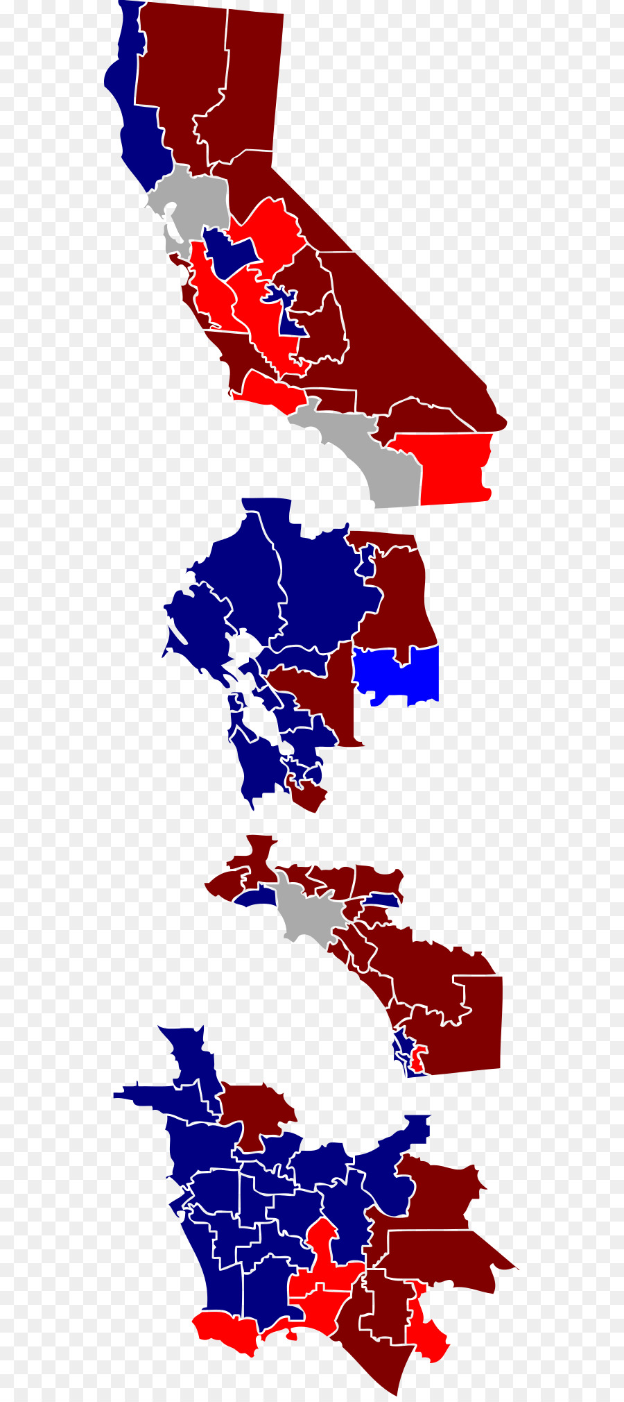 La Californie，L état De Californie Des élections De L Assemblée 2018 PNG