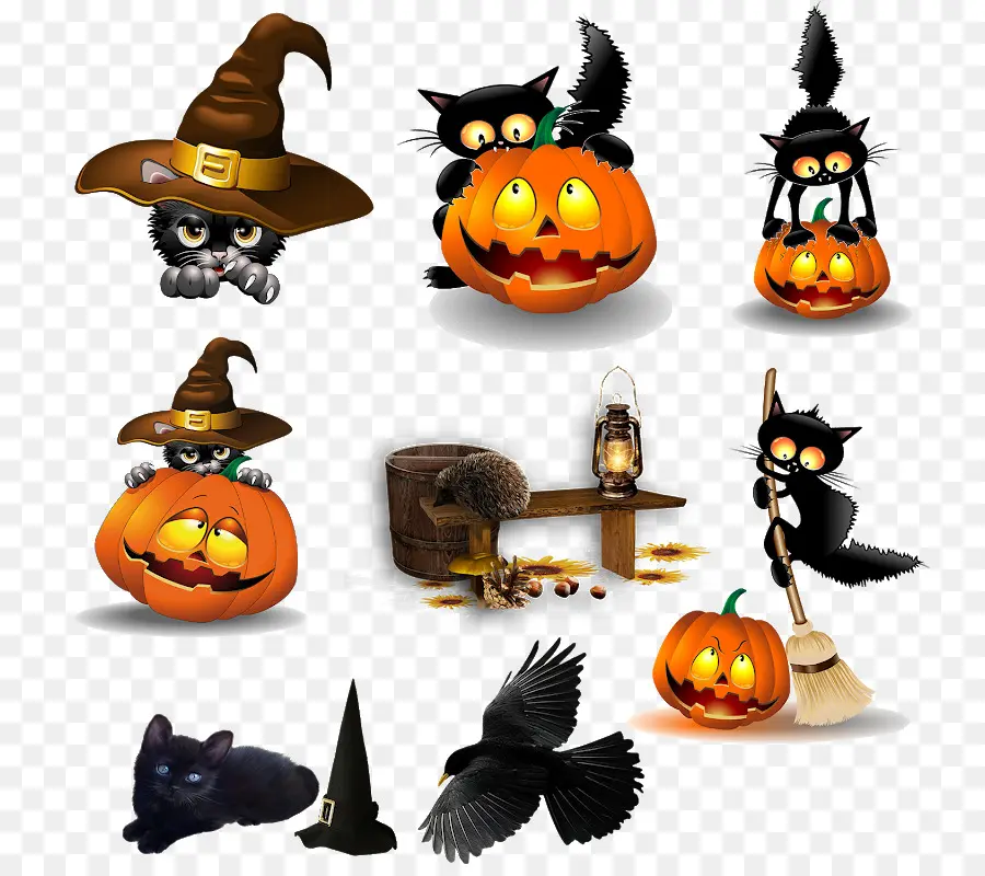 Halloween，Citrouille PNG