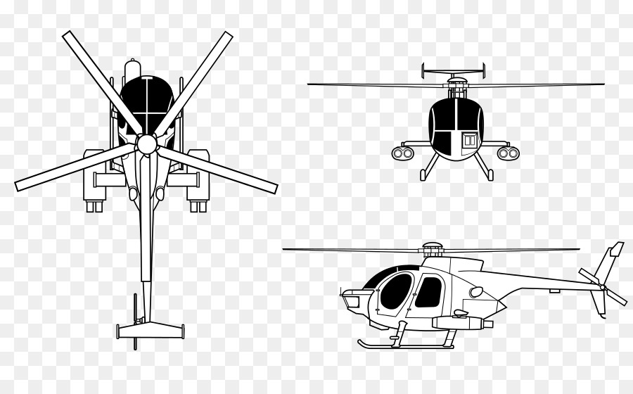 Mcdonnell Douglas Md 500 Defender，Hughes Oh6 Cayuse PNG