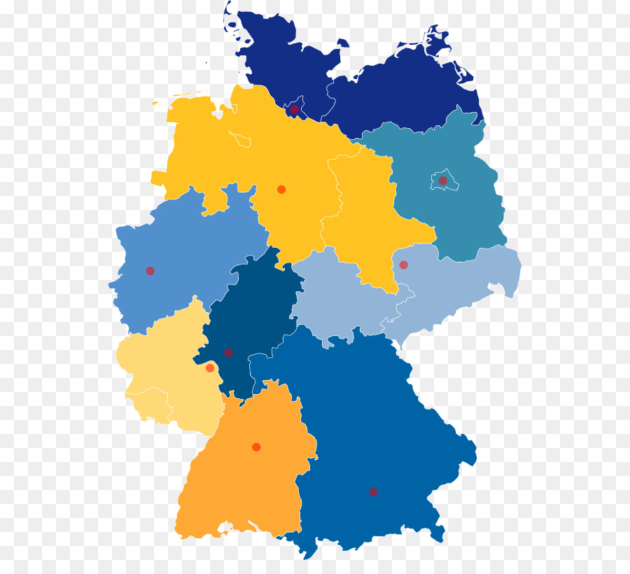 Carte De L'allemagne，Allemagne PNG