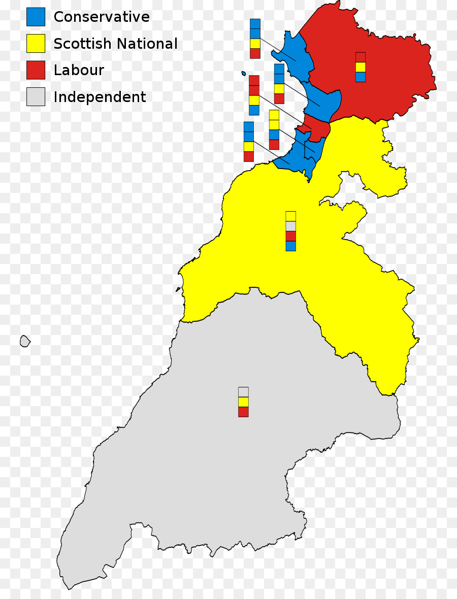 Ayrshire Du Sud，South Ayrshire Conseil élections De 2012 PNG