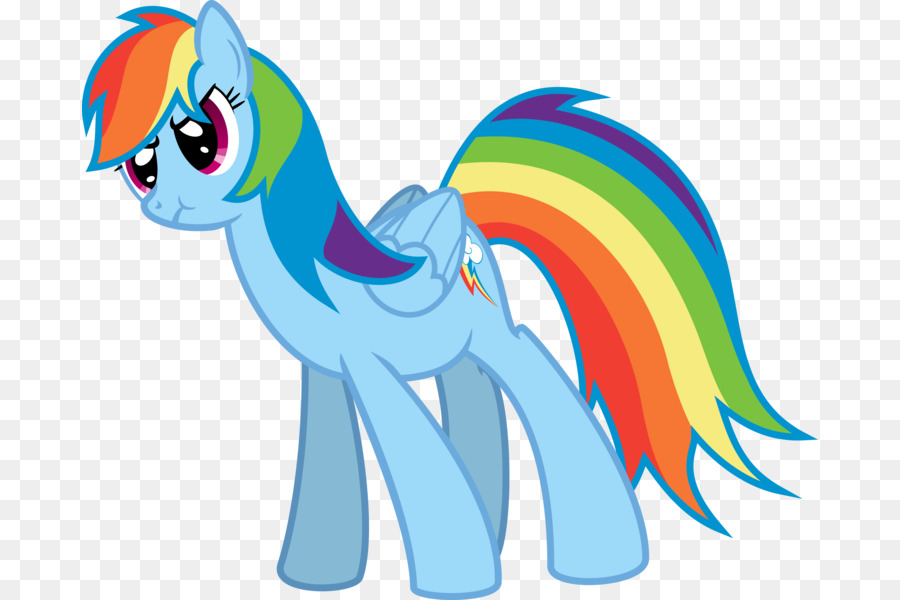 Poney Arc En Ciel，Coloré PNG