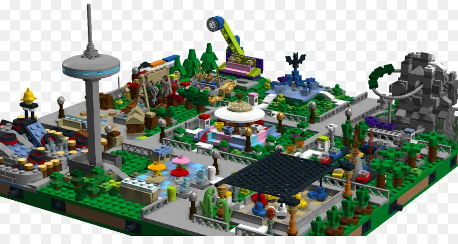 Parc D'attractions Lego，Blocs PNG