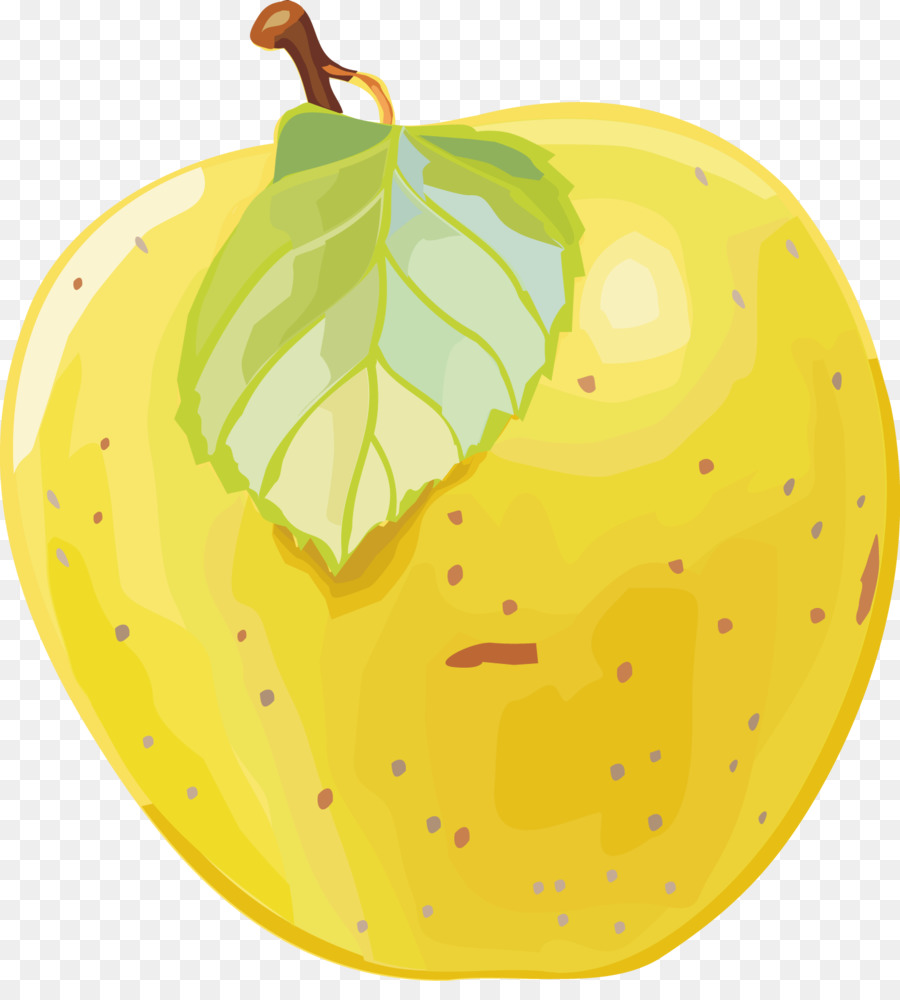 Pomme Jaune，Feuille PNG