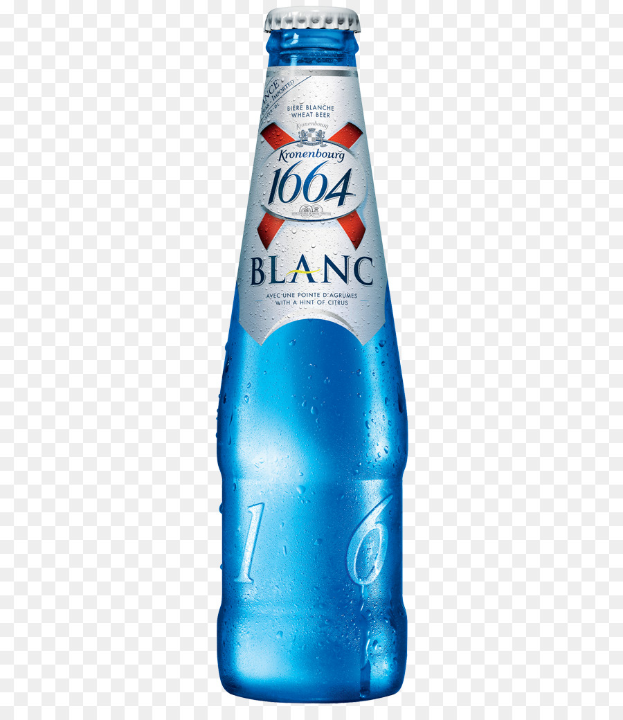 Bouteille De Bière Bleue，Kronenbourg PNG