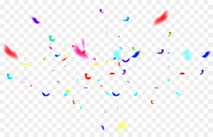 Confettis，Coloré PNG