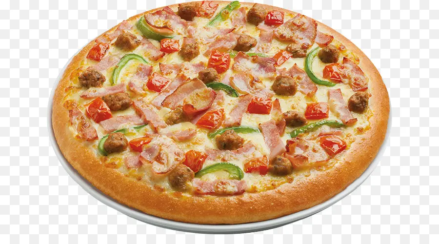 Pizza，Bacon PNG
