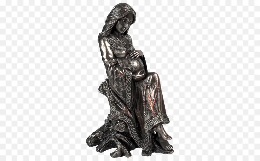 Statue De Femme En Bronze，Femme PNG