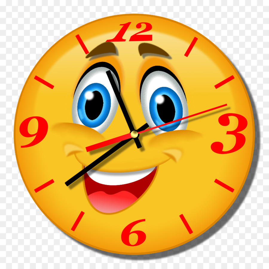 Horloge Souriante，Temps PNG