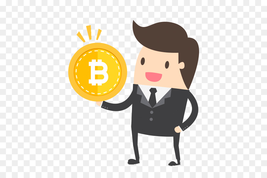 Homme Avec Bitcoin，Homme D'affaires PNG