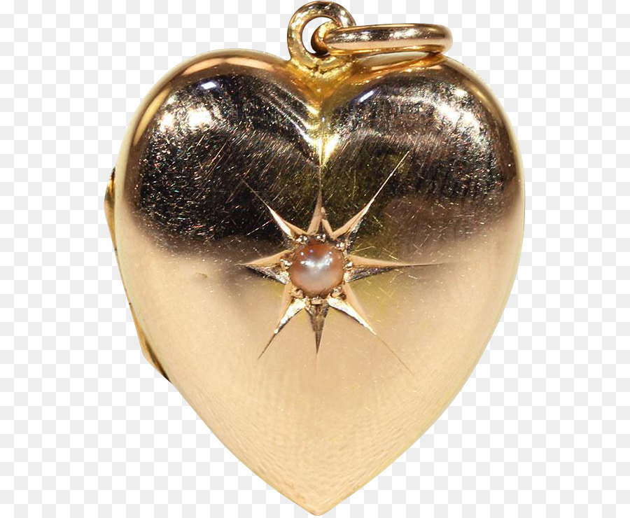 Pendentif Coeur En Or，Bijoux PNG