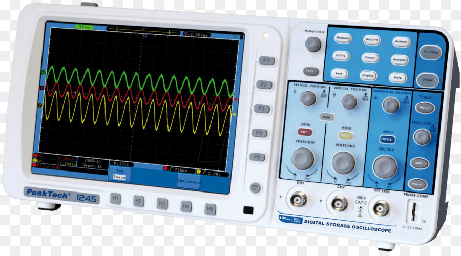 Oscilloscope，Données Numériques PNG