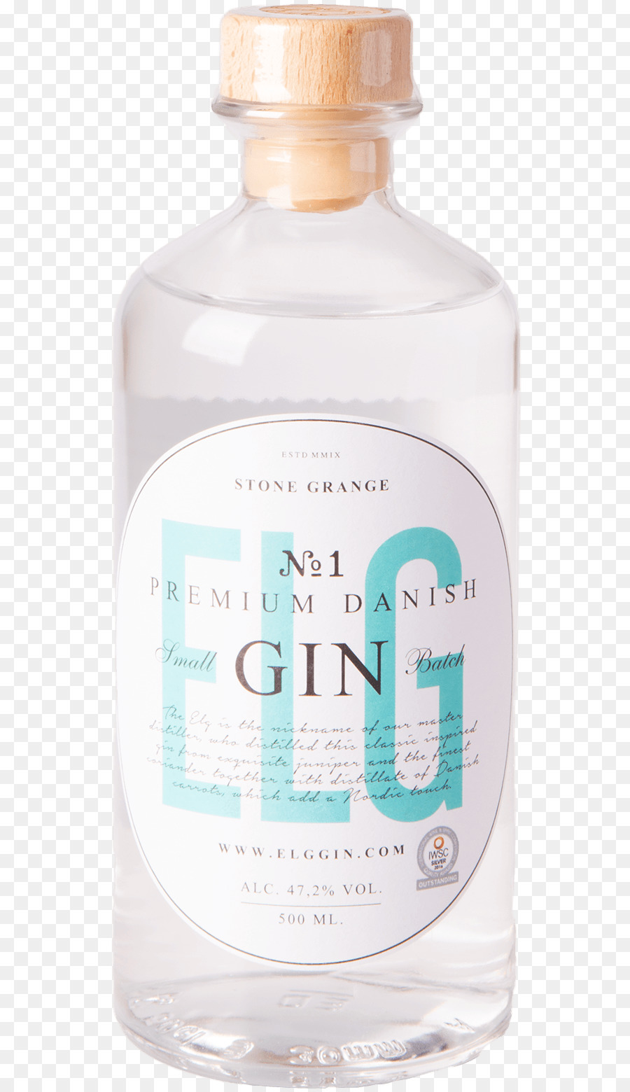 Gin，Bouteille En Verre PNG