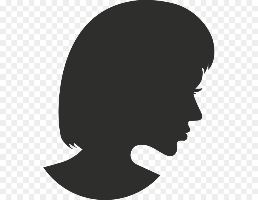 Silhouette De Femme，Profil PNG