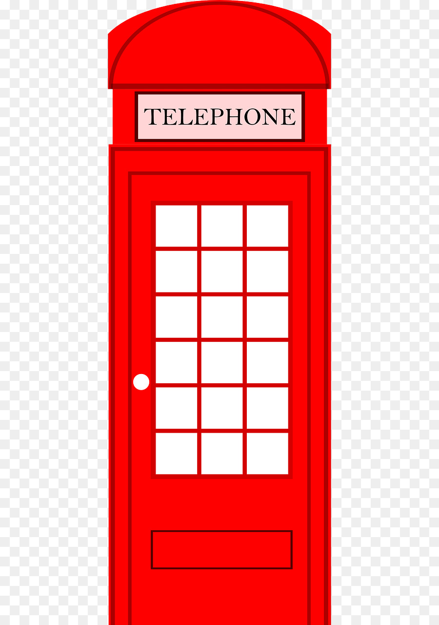 Cabine Téléphonique Rouge，Téléphone PNG