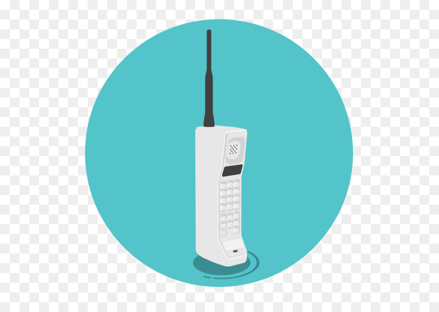 Téléphone Portable Rétro Blanc，Antenne PNG