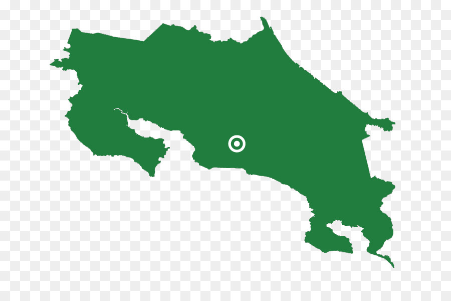 Carte Du Costa Rica，Pays PNG