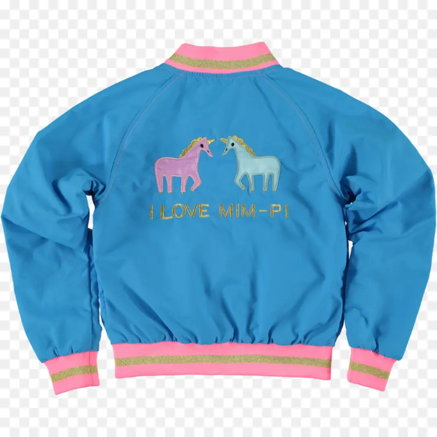 Veste Bleue，Licornes PNG