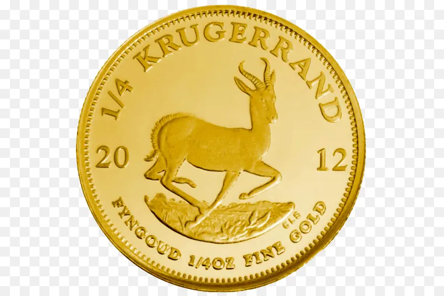 Pièce D'or，Krugerrand PNG