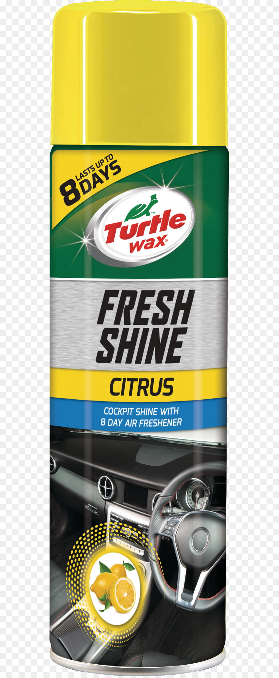 Voiture，Turtle Wax Freshshine Cockpitpflege Spray Vanille PNG