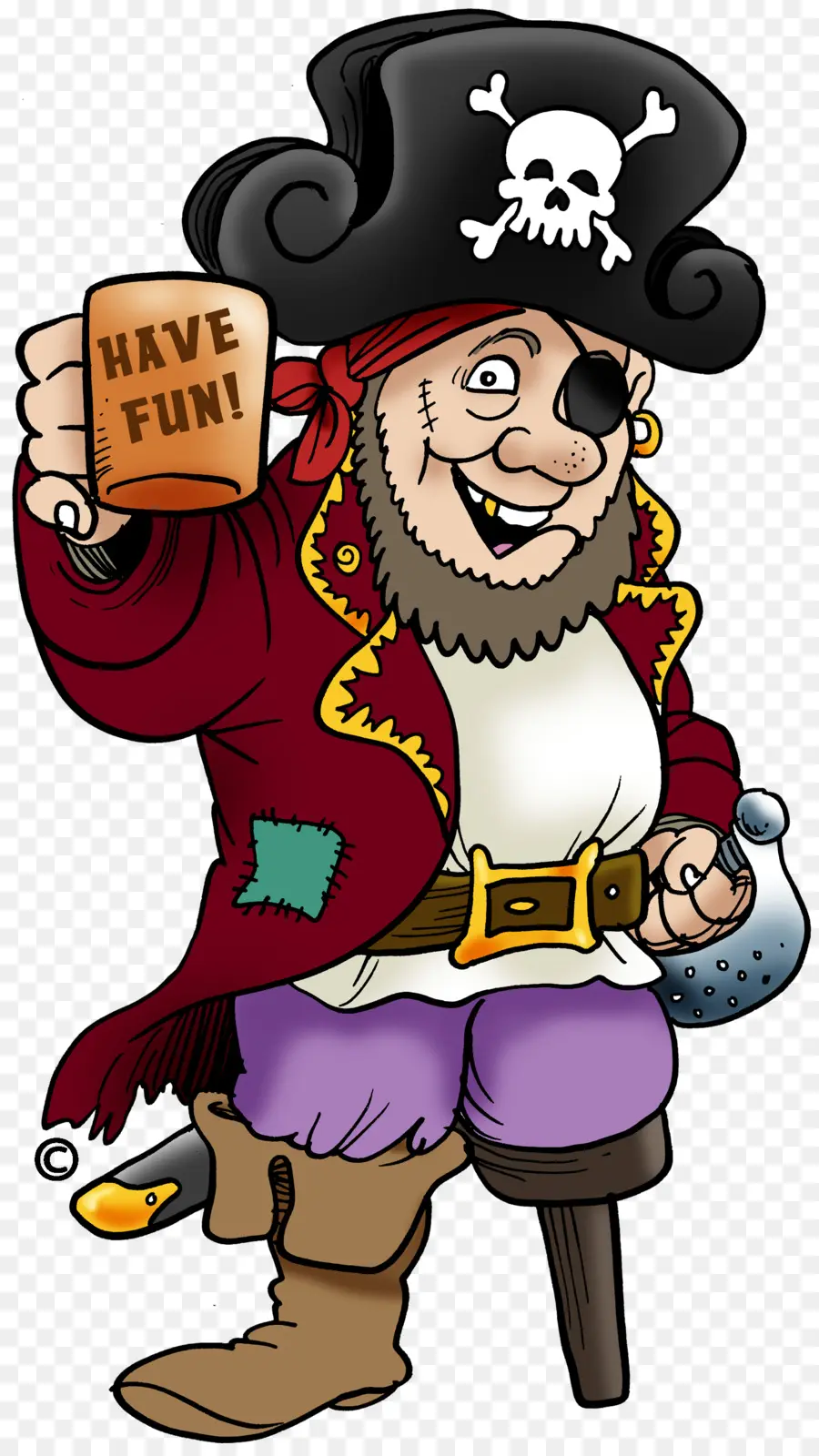 Pirate，Tasse PNG