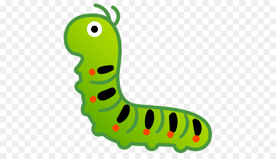 Chenille Verte，Insecte PNG