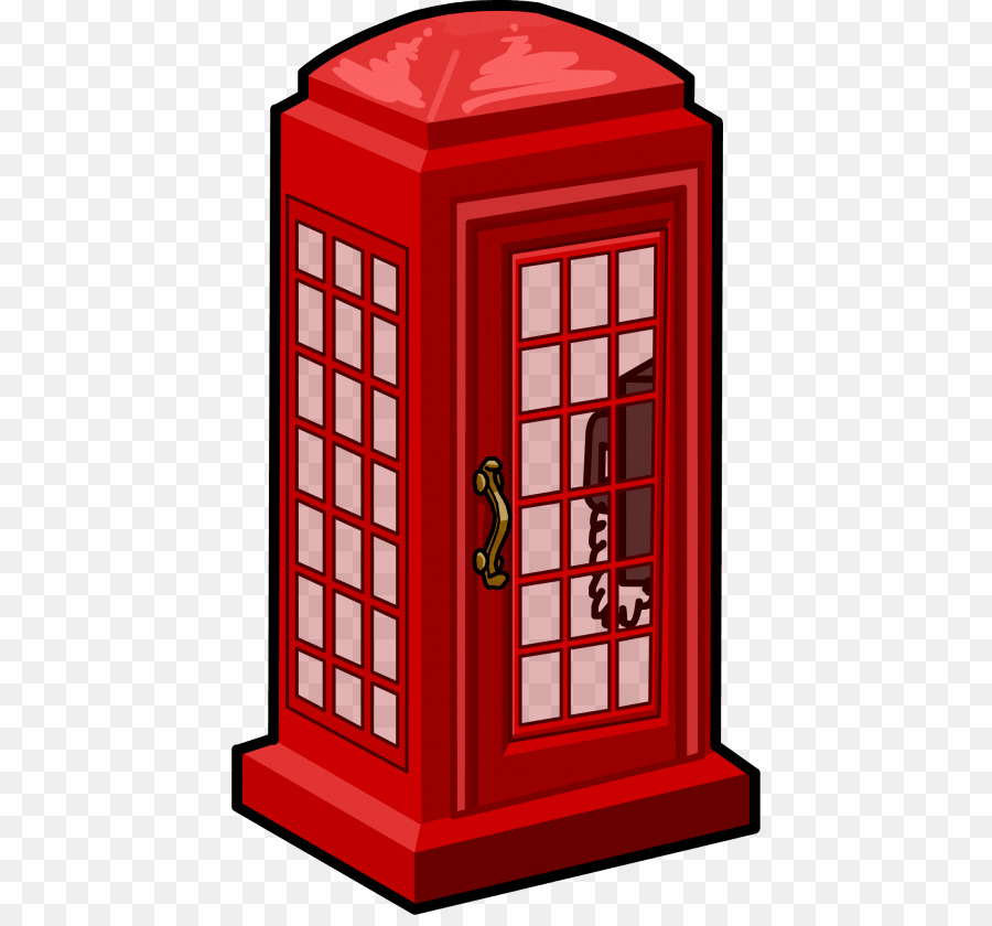 Cabine Téléphonique Rouge，Téléphone PNG