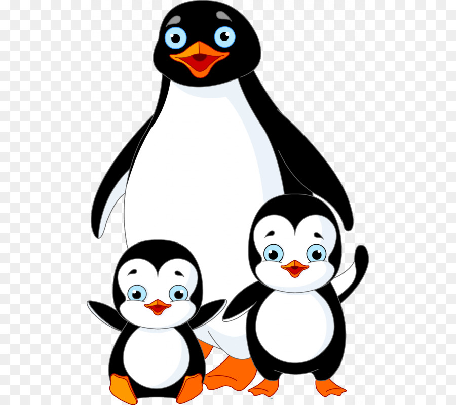 Famille De Pingouins，Pingouins PNG