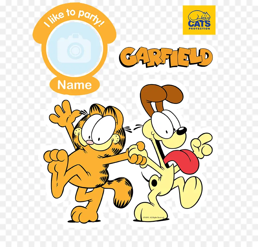 Garfield Et Odie，Garfield PNG