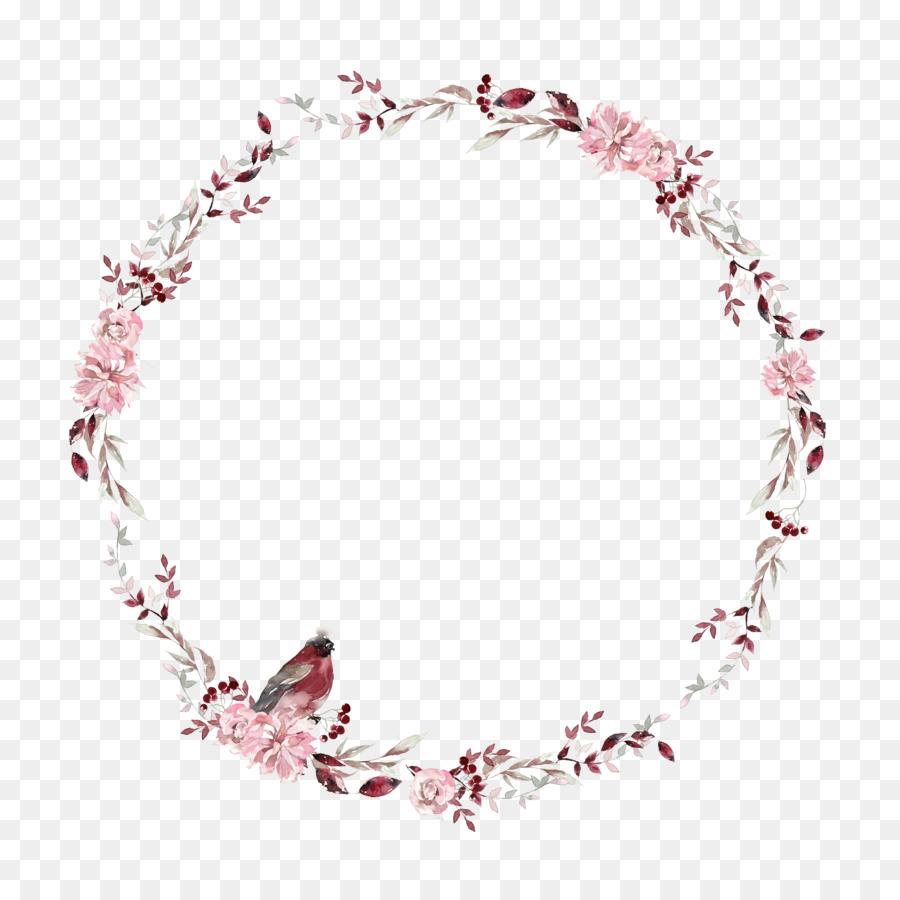 Couronne Florale，Fleurs PNG