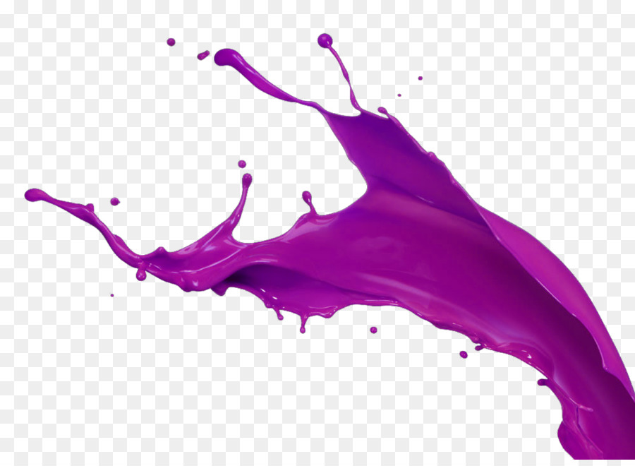 éclaboussure De Peinture Violette，Éclabousser PNG