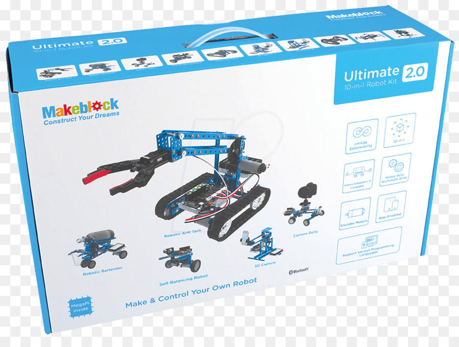 Makeblock Mbot Souches Kit，Makeblock Ultime 20 10in1 Kit Robot PNG