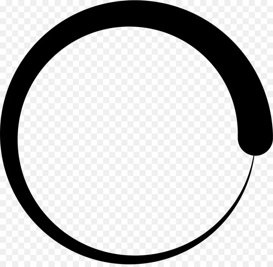 Cercle Noir，Rond PNG