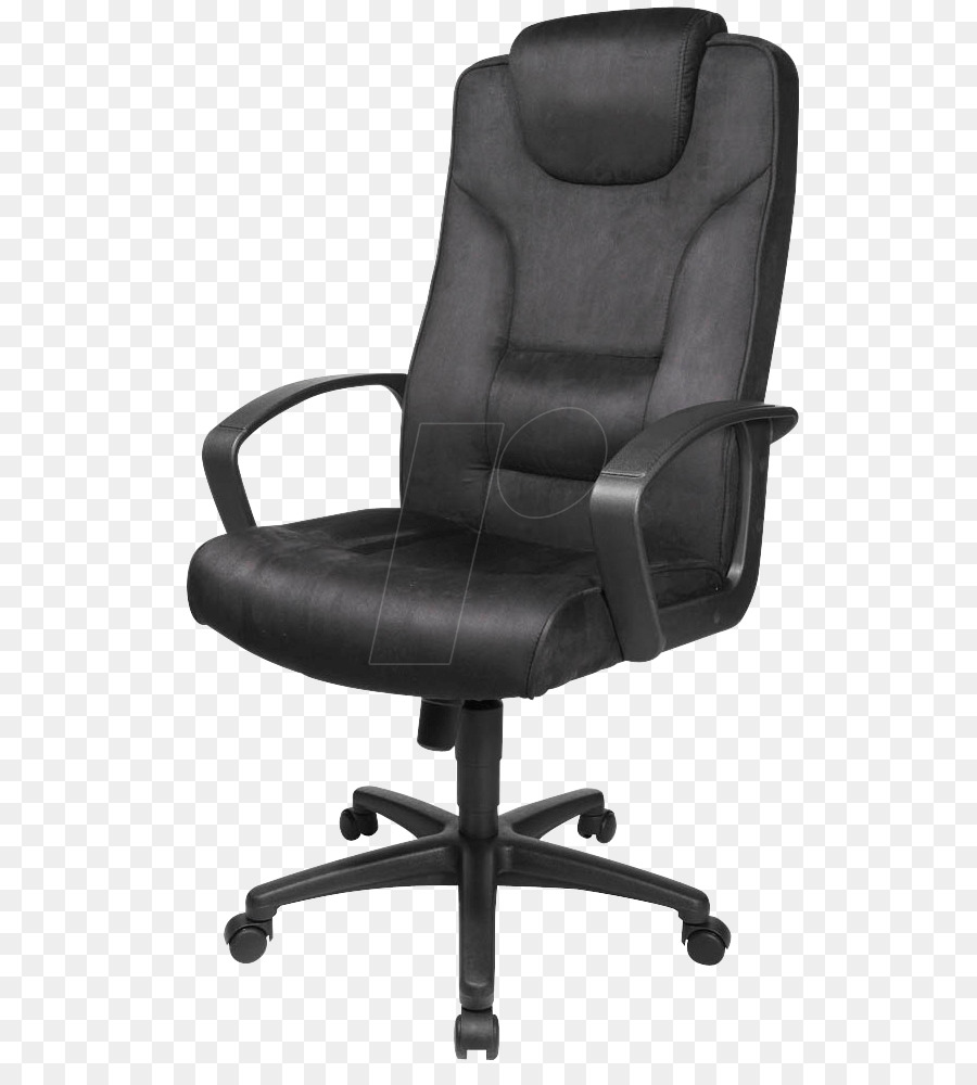 Chaise De Bureau Noire，Ergonomique PNG