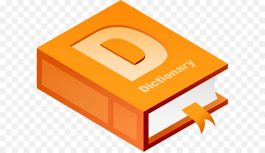 Dictionnaire，Orange PNG